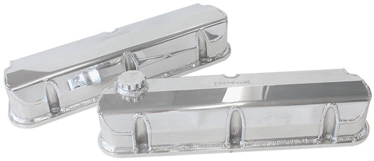 AF77-5002 - 289 302 351W FORD FABRICATED COVERS POLISHED SBF