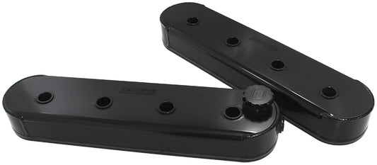 AF77-5003BLK - LS1 LS2 LS3 HOLDEN FABRICATED VALVE COVERS BLACK NO COILS