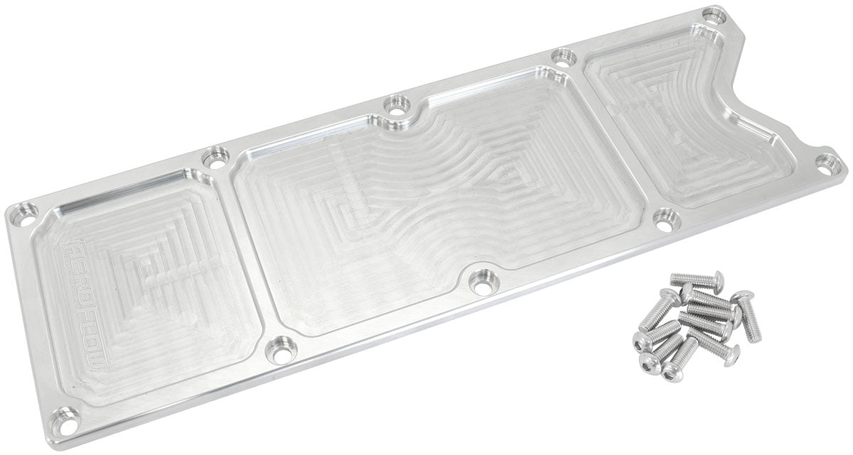 AF77-5015 - GM LS1 BILLET VALLEY PLATE COVER RAW LS