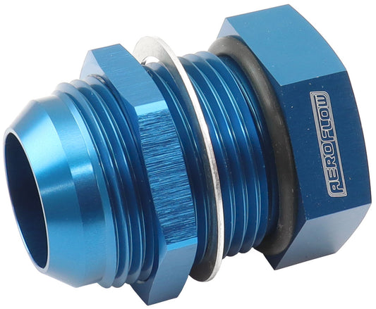 AF777-16 - BOLT IN -16AN BREATHER CAST ORFABRICATED COVERS BLUE