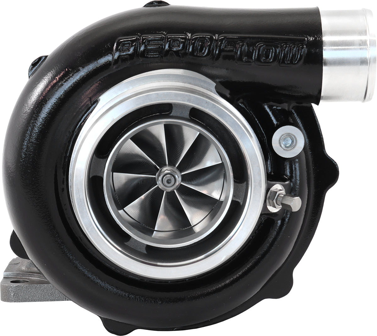 AF8005-3052BLK - BOOSTED 6255.82 T3 FLANGE V-BAND OUTLET G30 900 BLACK