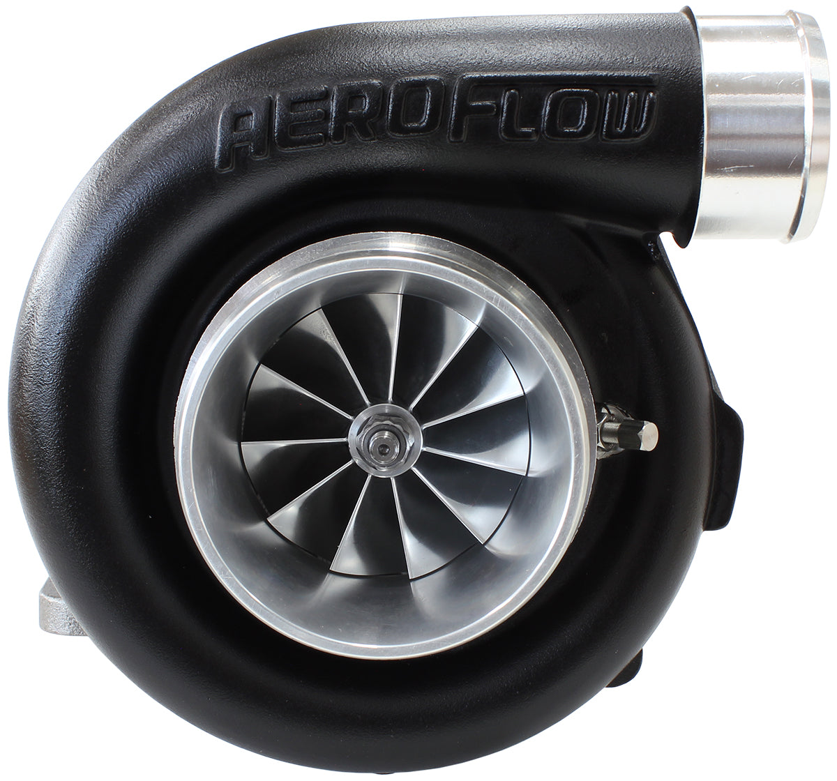 AF8005-4020BLK - BOOSTED 7875.96 T4 FLANGE BB V-BAND OUTLET GEN 1 BLACK