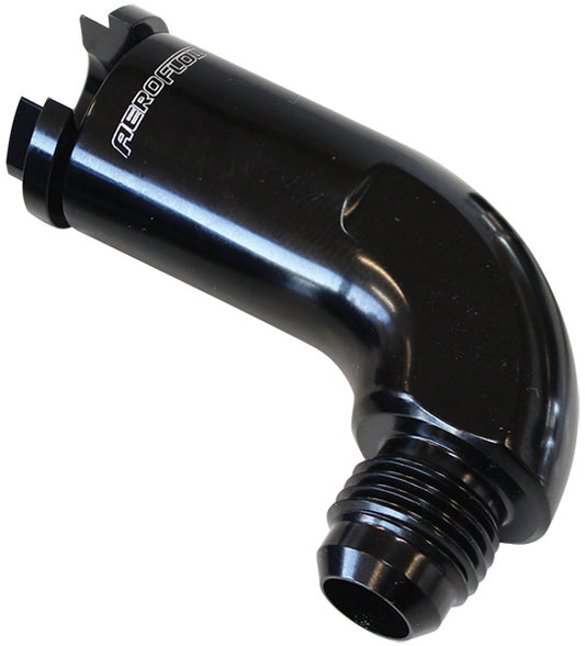 AF803-02BLK - 90 DEG PUSH ON FUEL FITTING 3/8" RETURN SIDE -6AN LS1 LT1