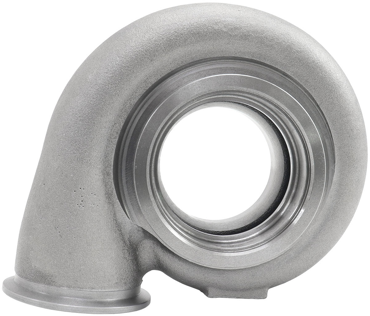 AF8050-1045 - BOOSTED V-BAND HOUSING 1.15 CAST IRON 7375 7975 G42 DUAL VBAND Aeroflow - AF 8050-1045