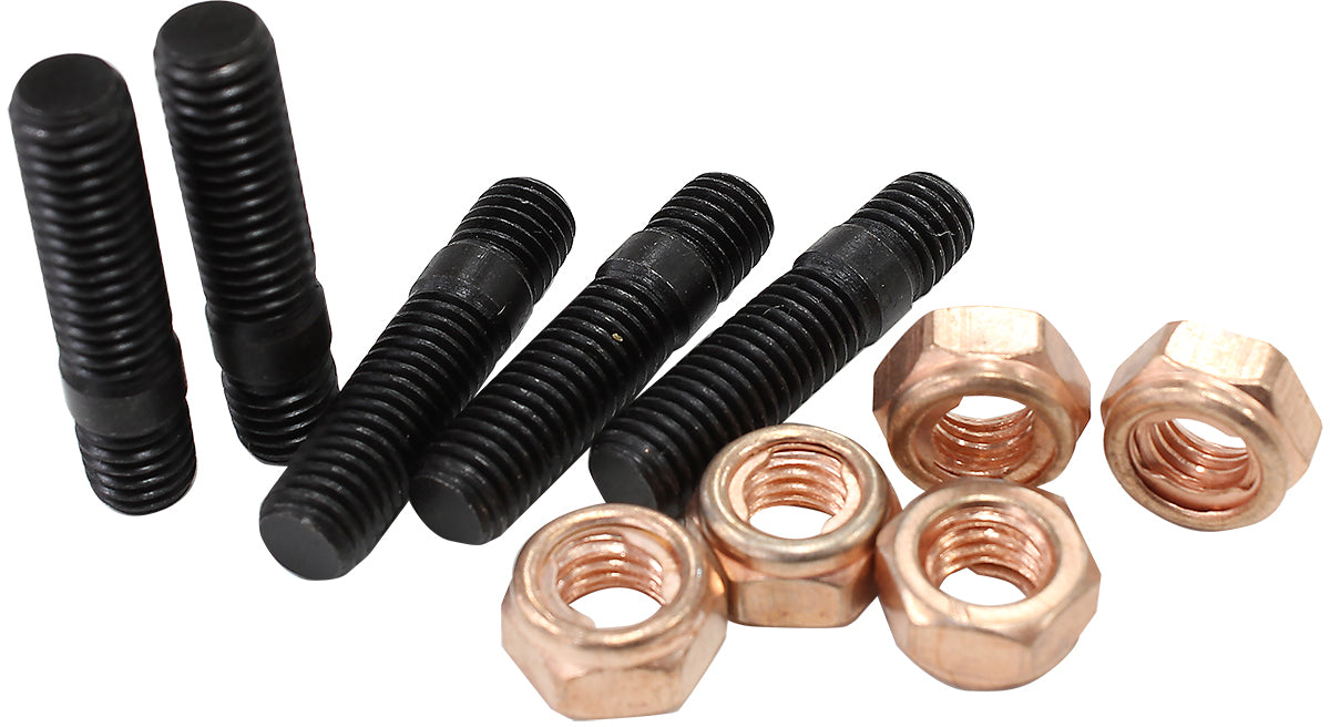 AF8059-1000 - TURBO STUD & NUT KIT M8x1.25mm5 STUDS 5 NUTS M8 X 1.25mm