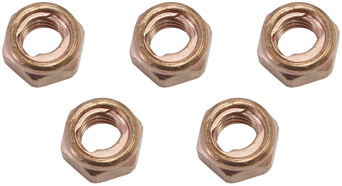 AF8059-1002 - TURBO COPPER NUT KIT M8x1.25mmPACK OF 5 NUTS M8 X 1.25mm