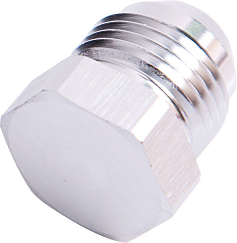 AF806-10S - FLARE PLUG MALE -10AN SILVER MALE FLARE PLUG -10AN