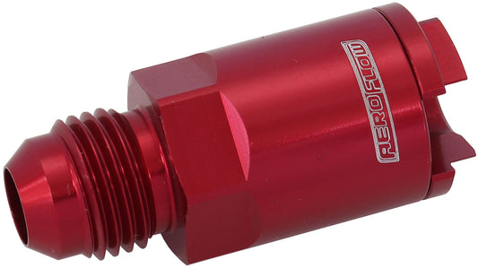 AF808-01R - PUSH ON FUEL FITTING LS1 LTI 5/16 RETURN SIDE RED -6AN