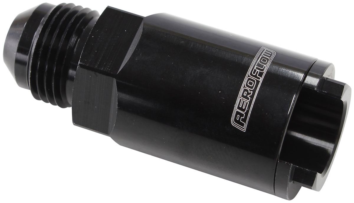 AF808-04BLK - PUSH ON FUEL FITTING LS & LT 1/2" HOSE TO -8AN