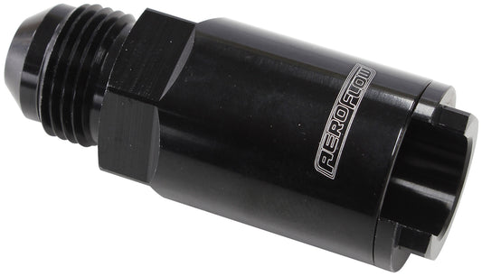 AF808-04BLK - PUSH ON FUEL FITTING LS & LT 1/2" HOSE TO -8AN