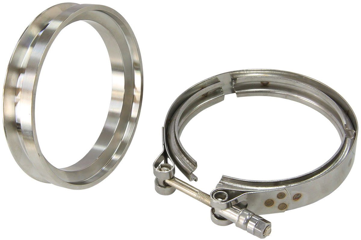 AF8080-1004 - 4.24" O.D SS BOOSTED VBAND KITSUITS 6673 & 6973 V BAND T/O