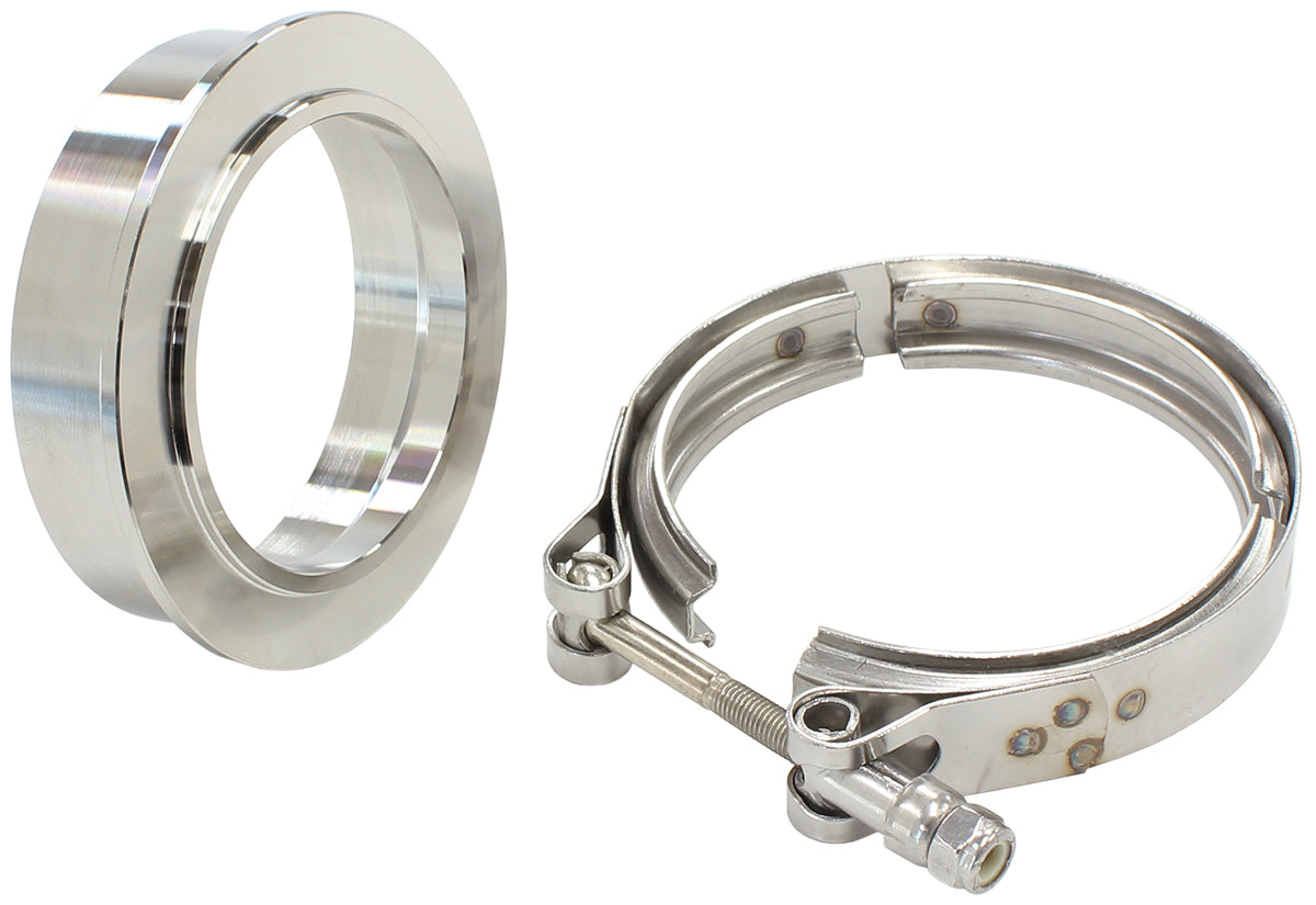AF8080-1011 - 3.79" O.D SS BOOSTED VBAND KITSUIT 7588 8888 S/S V BAND T/I