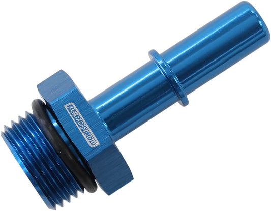 AF811-10-06 - 3/8" PUSH ON EFI TO -10ORB BLUE QUICK CONNECT EFI