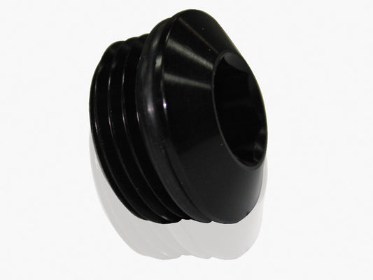 AF813-03BLK - ORB SLIMLINE PORT PLUG -3AN BLACK FINISH