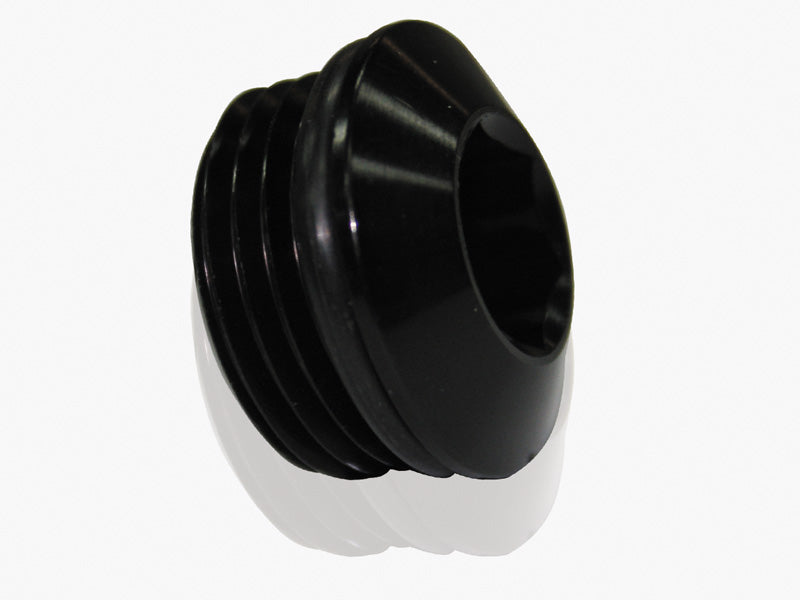 AF813-04BLK - ORB SLIMLINE PORT PLUG -4AN BLACK FINISH