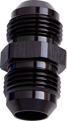 AF815-08BLK - MALE FLARE UNION -8AN BLACK -8AN TO -8AN STRAIGHT