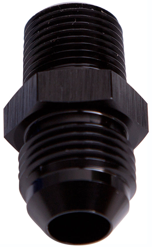 AF816-10-04BLK - MALE FLARE -10AN TO 1/4" NPT BLACK MALE FLARE TO NPT ADAPTE