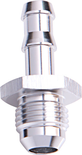 AF817-08S - 1/2" BARB TO -8AN ADAPTER SILVER MALE 1/2" TO MALE -8AN