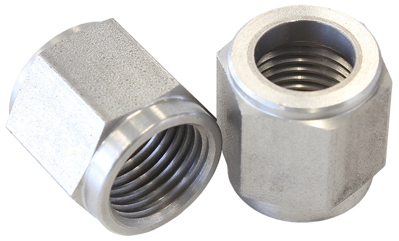 AF818-04-SS - TUBE NUT -4 TO 1/4" TUBE S/S S/S -4AN TO 1/4" HARD LINE