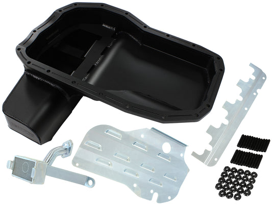 AF82-2018 - MITSUBISHI EVO OIL PAN 4G63 4-9 6.1L SUMP PICKUP BAFFLE