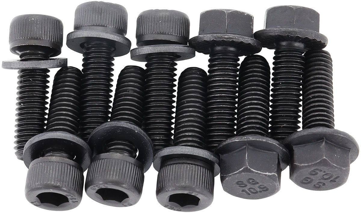 AF82-2054 - NISSAN SR20 OIL PAN BOLT KIT 82-2000 M6 10 PACK
