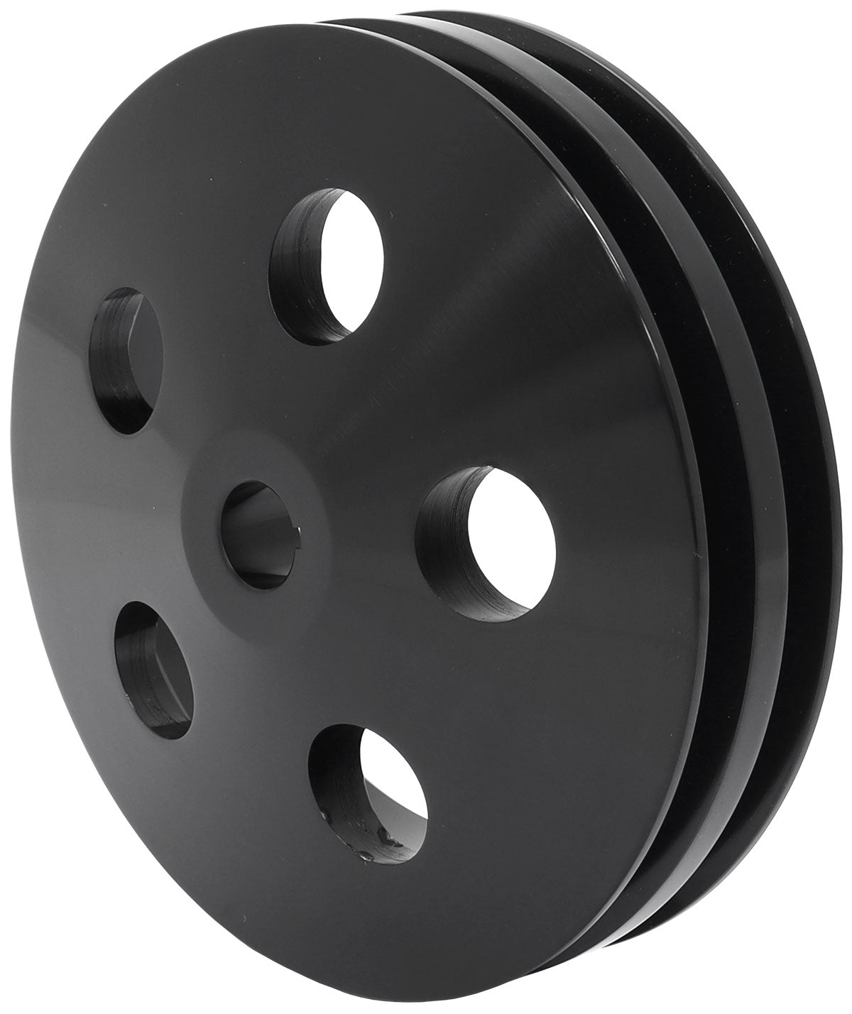 AF83-1004BLK - POWER STEERING PULLEY DOUBLE BLACK 5/8 SHAFT GM SAGINAW