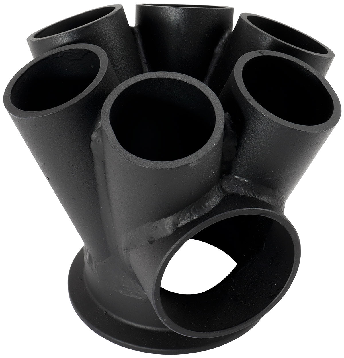 AF8310-4000 - 6 INTO 1 TURBO MERGE COLLECTORV-BAND GT42 50mm WASTEGATE ROUND Aeroflow - AF 8310-4000