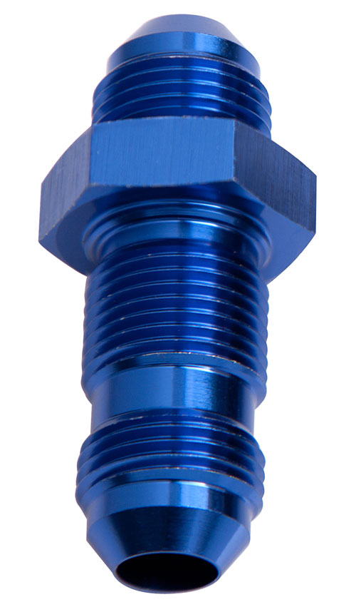 AF832-16 - STRAIGHT BULKHEAD -16AN BLUE BULKHEAD NUT SEPERATE