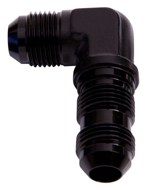 AF833-06BLK - 90 DEG BULKHEAD -6AN BLACK BULKHEAD NUT SEPERATE