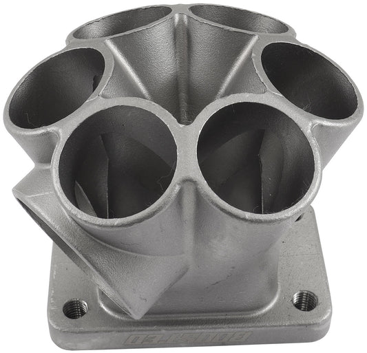 AF8347-4000 - 6 INTO 1 TURBO MERGE COLLECTORT3 SINGLE ENTRY 50MM WASTEGATEROUND Aeroflow - AF 8347-4000