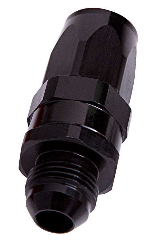 AF840-12BLK - MALE -12AN TO -12AN HOSE END BLACK STRAIGHT MALE TO MALE