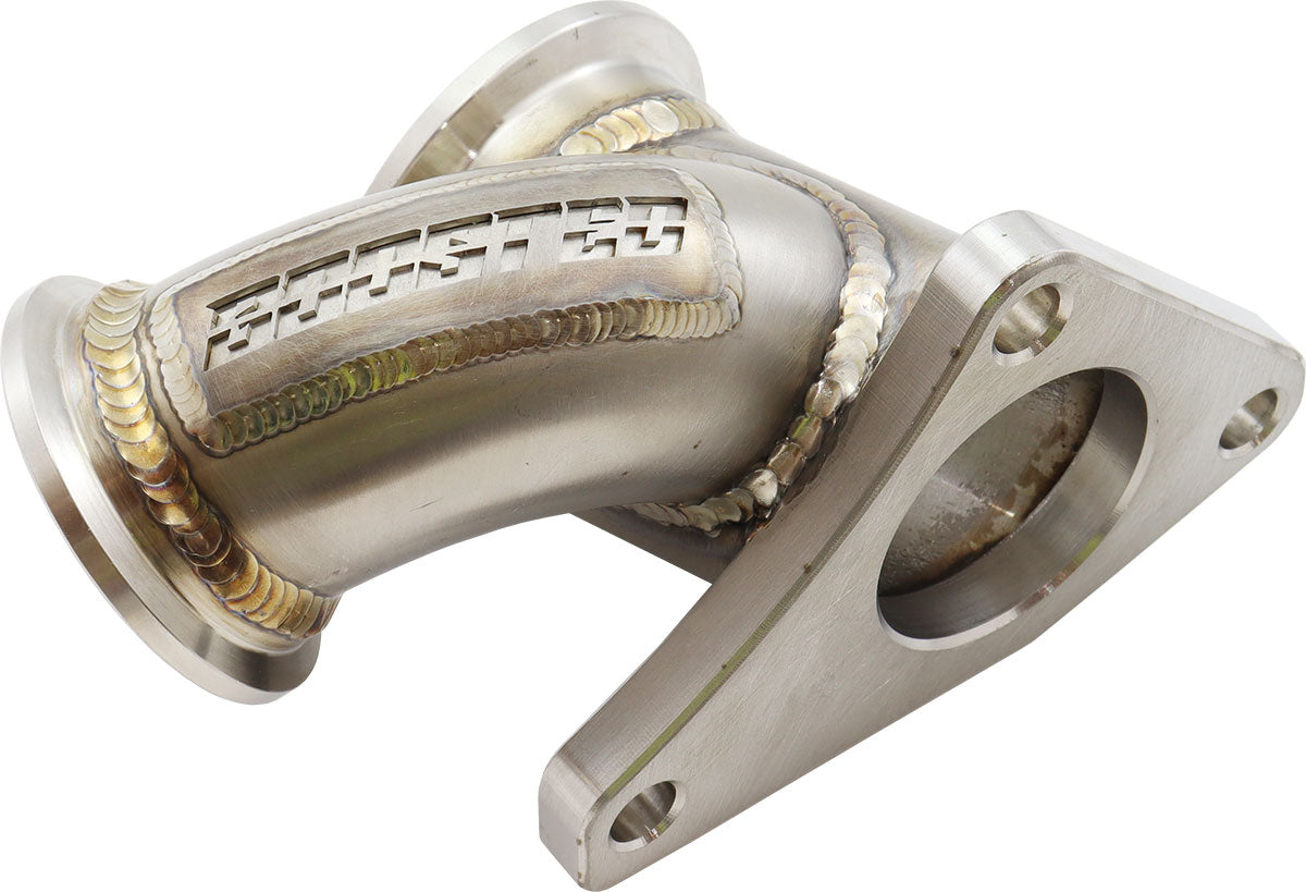 AF8405-1200 - SUBARU EJ25 TWIST MOUNT S/S TURBO ADAPTER V-BAND GT30 45mmEJ20 Aeroflow - AF 8405-1200