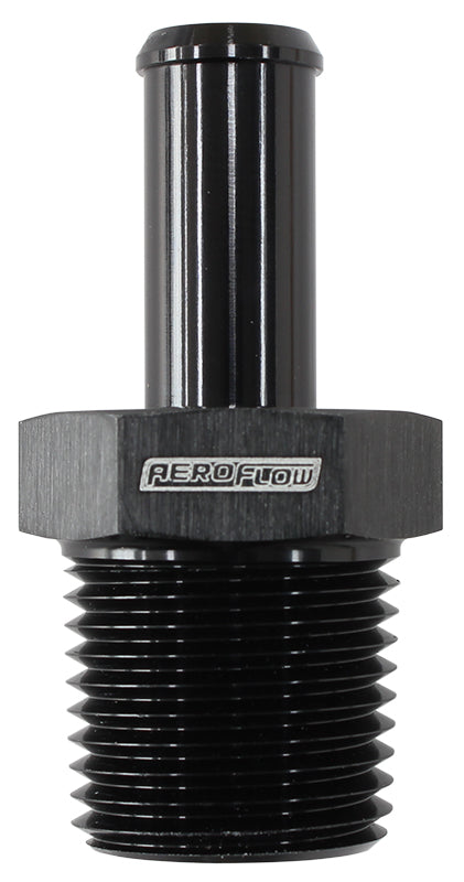 AF841-06-06ANBLK - MALE 3/8" NPT TO -6 100 / 450 SERIES BRAIDED HOSE AN SIZE