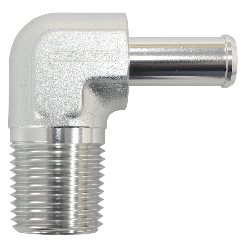 AF842-06-06ANS - 90 DEG 3/8" NPT TO -6 100/450 SERIES BRAIDED HOSE AN SIZE
