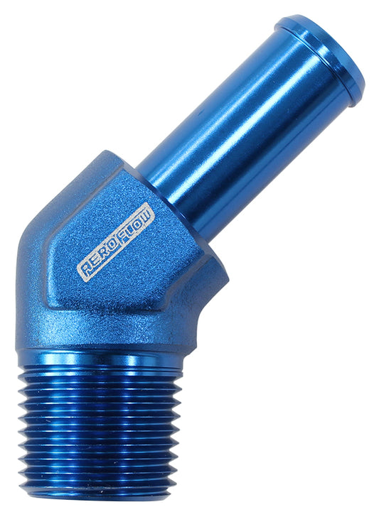 AF845-10AN - 45 DEG 1/2" NPT -10 100/450 SERIES BRAIDED HOSE AN SIZE