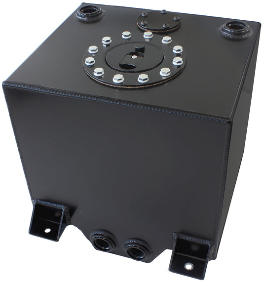 AF85-2050ABLK - BLACK ALLOY FUEL CELL 19 LITRE5 US GALLONS WITH CAVITY/SUMP