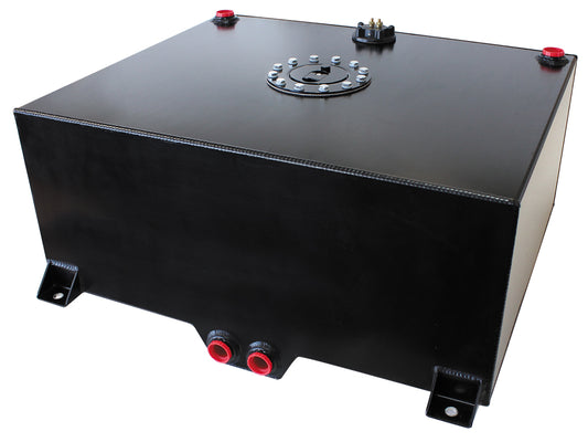 AF85-2200ASBLK - BLACK ALLOY FUEL CELL 75 LITRE20 US GALLONS WITH CAVITY/SEND