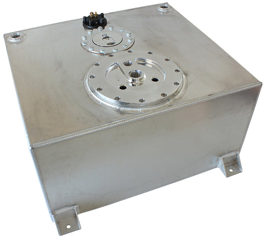 AF85-4050AS - ALLOY FUEL CELL 57L 3 X PUMP 15 US GAL 60mm TRIPLE HANGER
