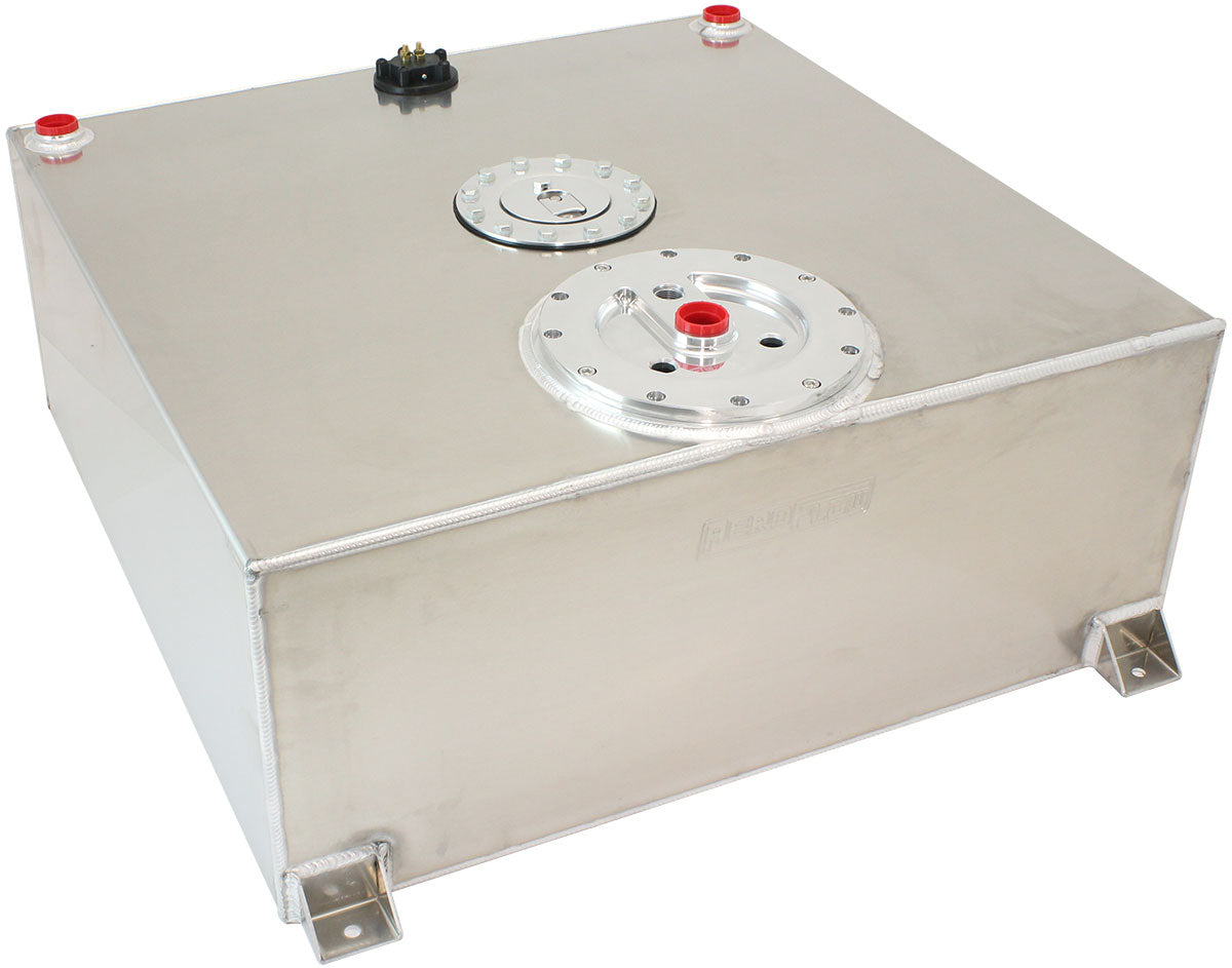 AF85-4090AS - ALLOY FUEL CELL 100L 3 X PUMPS26 US GAL 60mm TRIPLE HANGER