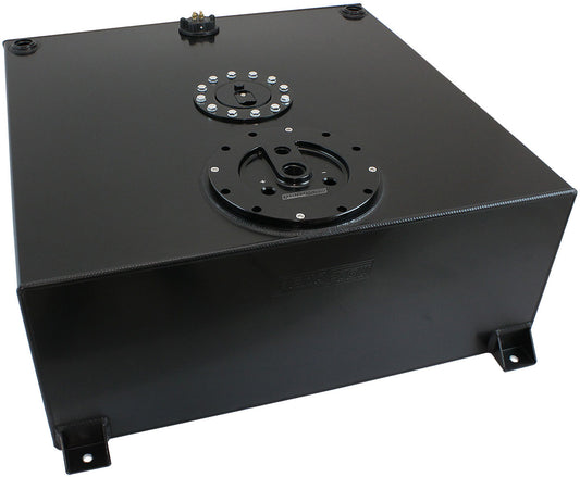 AF85-4091ASBLK - ALLOY FUEL CELL 100L 3 X PUMPS26 US GAL 40mm TRIPLE HANGER