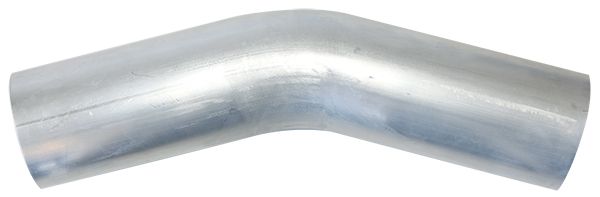 AF8607-150 - 30° Aluminium Mandrel Bend 1-1/2" (38mm) Dia. 1/16" (1.63mm) Wall. 5-1/2" (140mm) Leg