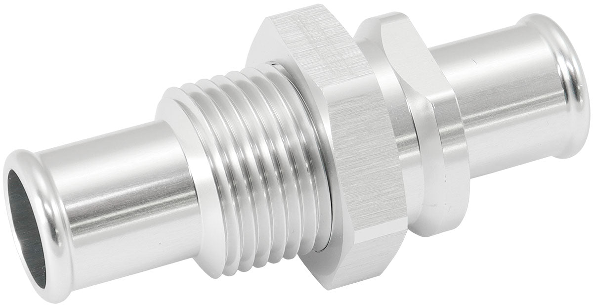 AF88-2015 - BILLET BULKHEAD INSERTS 5/8" BARB FITTIN BOTH SIDE POLISHED