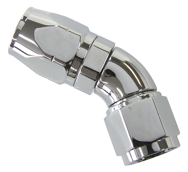 AF882-06 - ELITE 45 DEG -6AN HOSE END ELITE SHOW QUALITY FULL FLOW