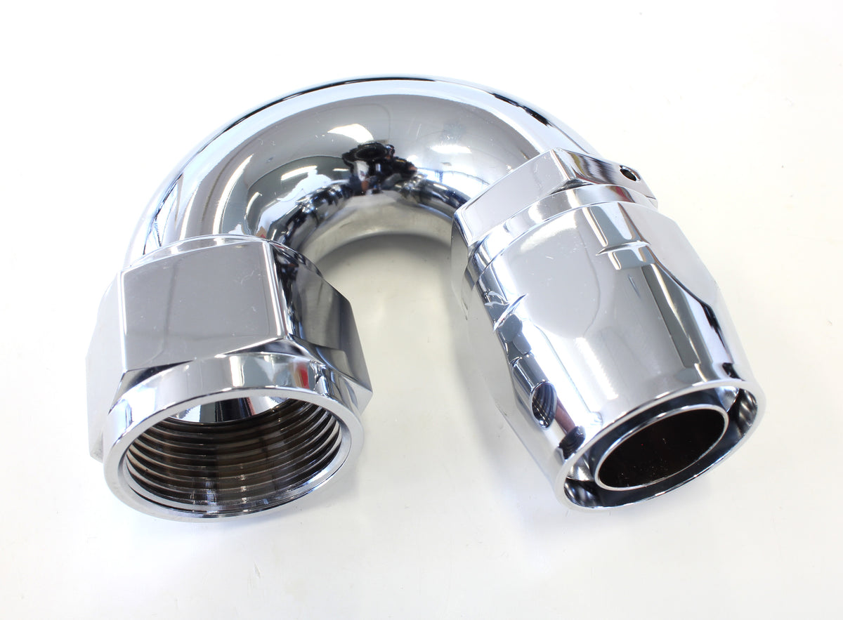AF886-16 - ELITE 180 DEG -16AN HOSE END ELITE SHOW QUALITY FULL FLOW