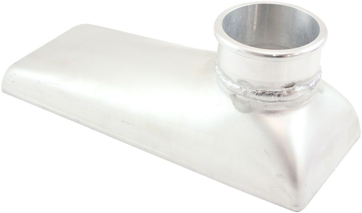 AF90-1150 - Race Series Intercooler 600 x 300 x 100mm Tank End only Raw Aluminium, Universal Design, Sold Individually