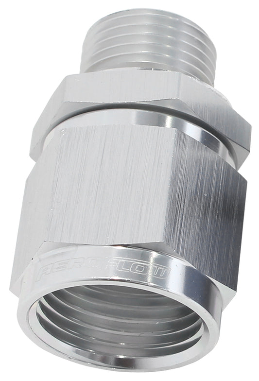 AF906-08-M18S - M18 X 1.5 TO -8 FEMALE SWIVEL SILVER WASHER SEAL