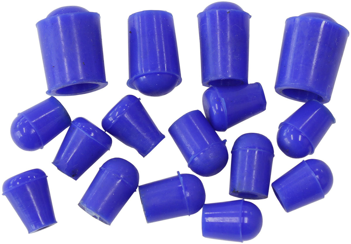 AF9090-016-01 - VACCUM BLANK OFF PLUG METRIC BLUE 16 SILICONE CAP BLOCK