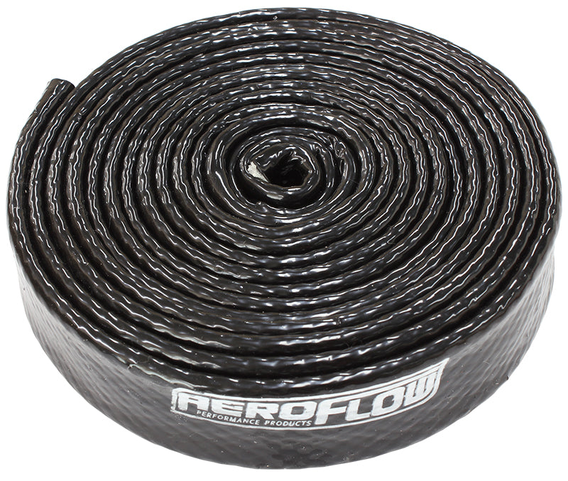 AF91-2003 - AEROFLOW HEAT GUARD 3/4" ID 19mm BLACK COLOUR 3.7M / 12ft