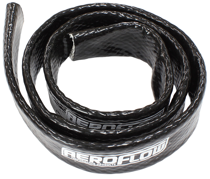 AF91-2013 - AEROFLOW HEAT GUARD 3/4" ID 19mm BLACK COLOUR 1M / 3ft