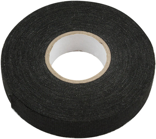 AF91-2500 - 19mm x 25M ROLL FLEECE TAPE BLACK ELECTRICAL HARNESS